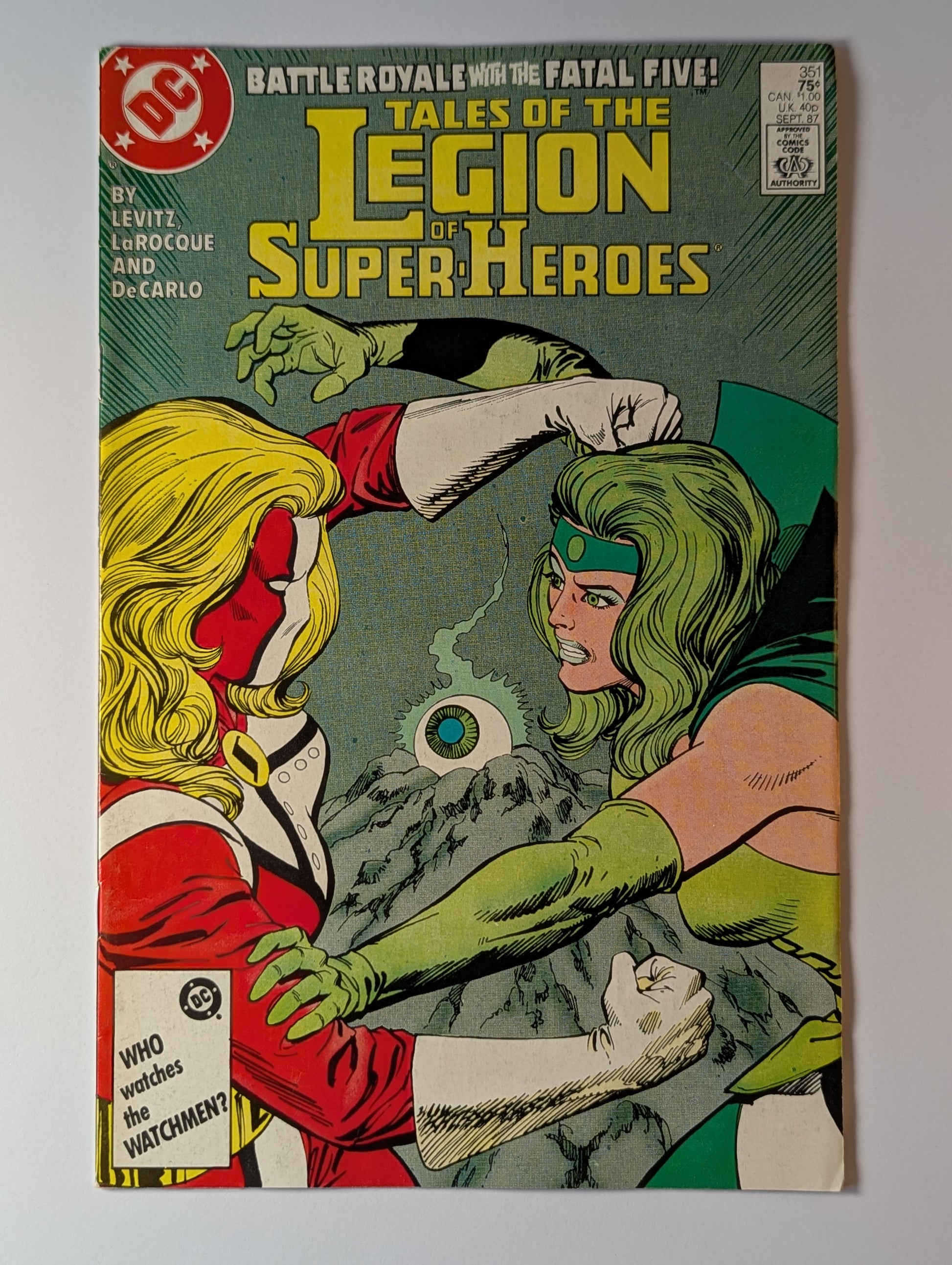Legion of Super-Heroes #351 DC Comic Book