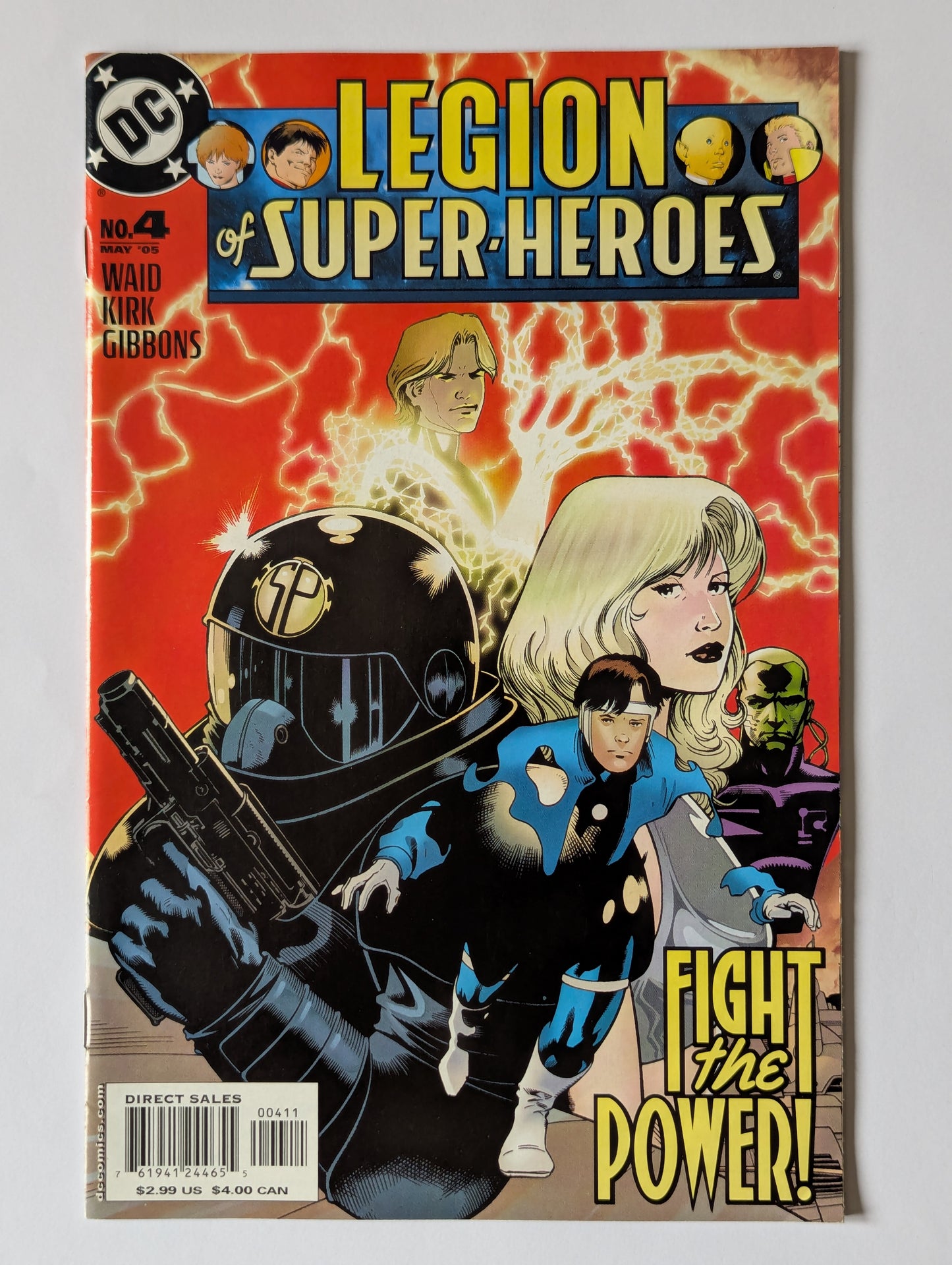 Supergirl and the Legion of Super-Heroes #4 DC Comic Book