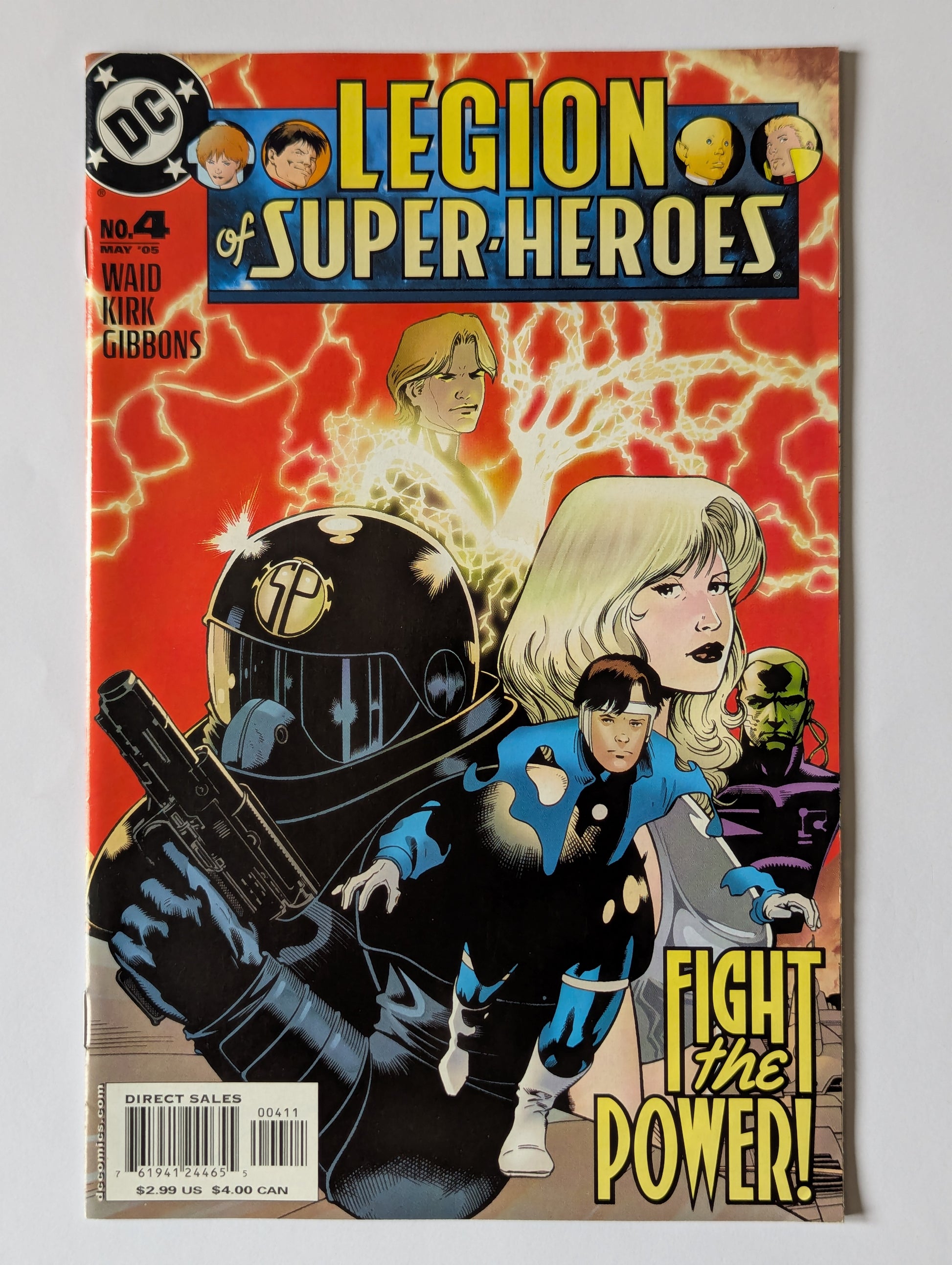 Supergirl and the Legion of Super-Heroes #4 DC Comic Book