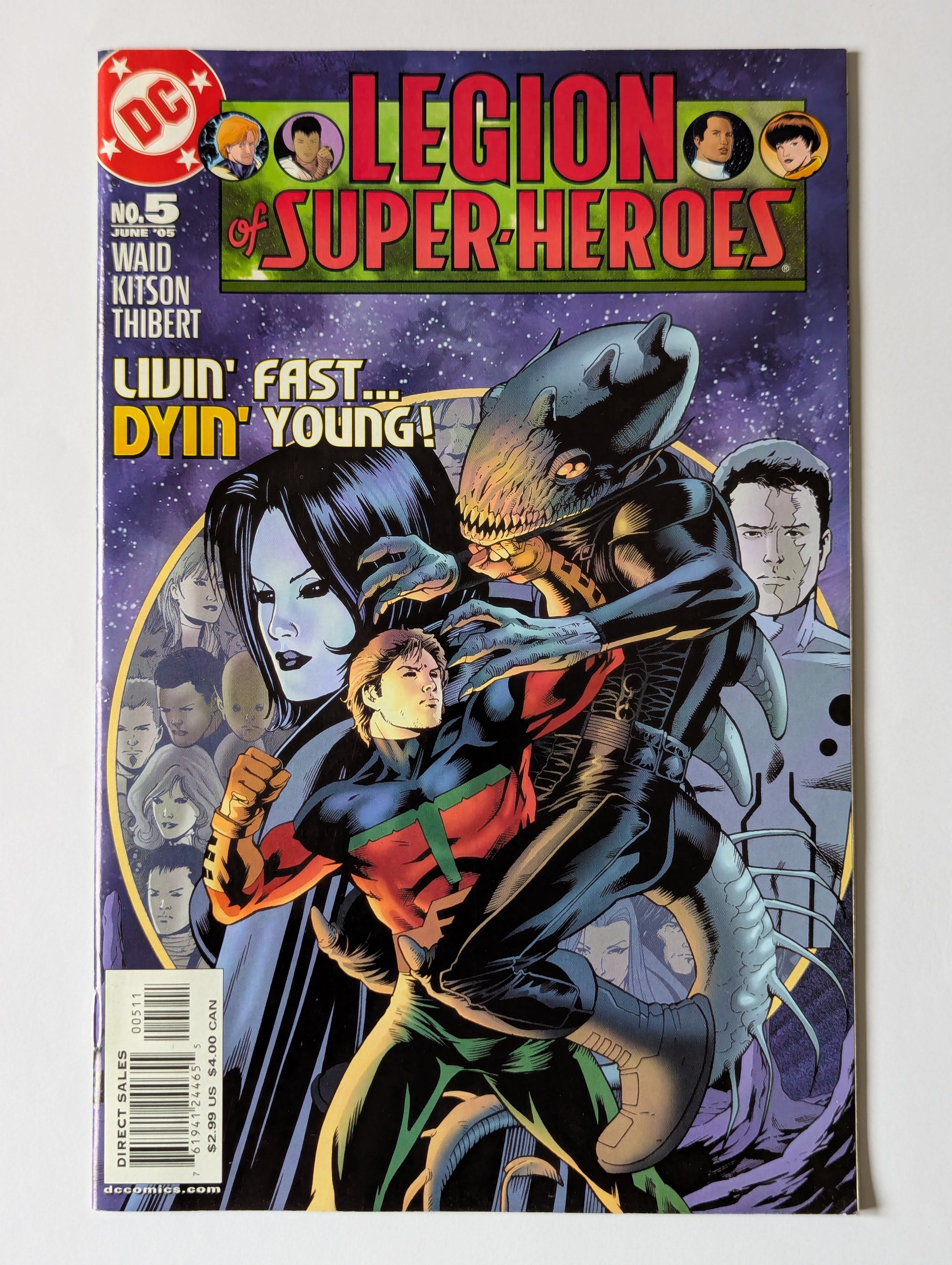 Supergirl and the Legion of Super-Heroes #5 DC Comic Book