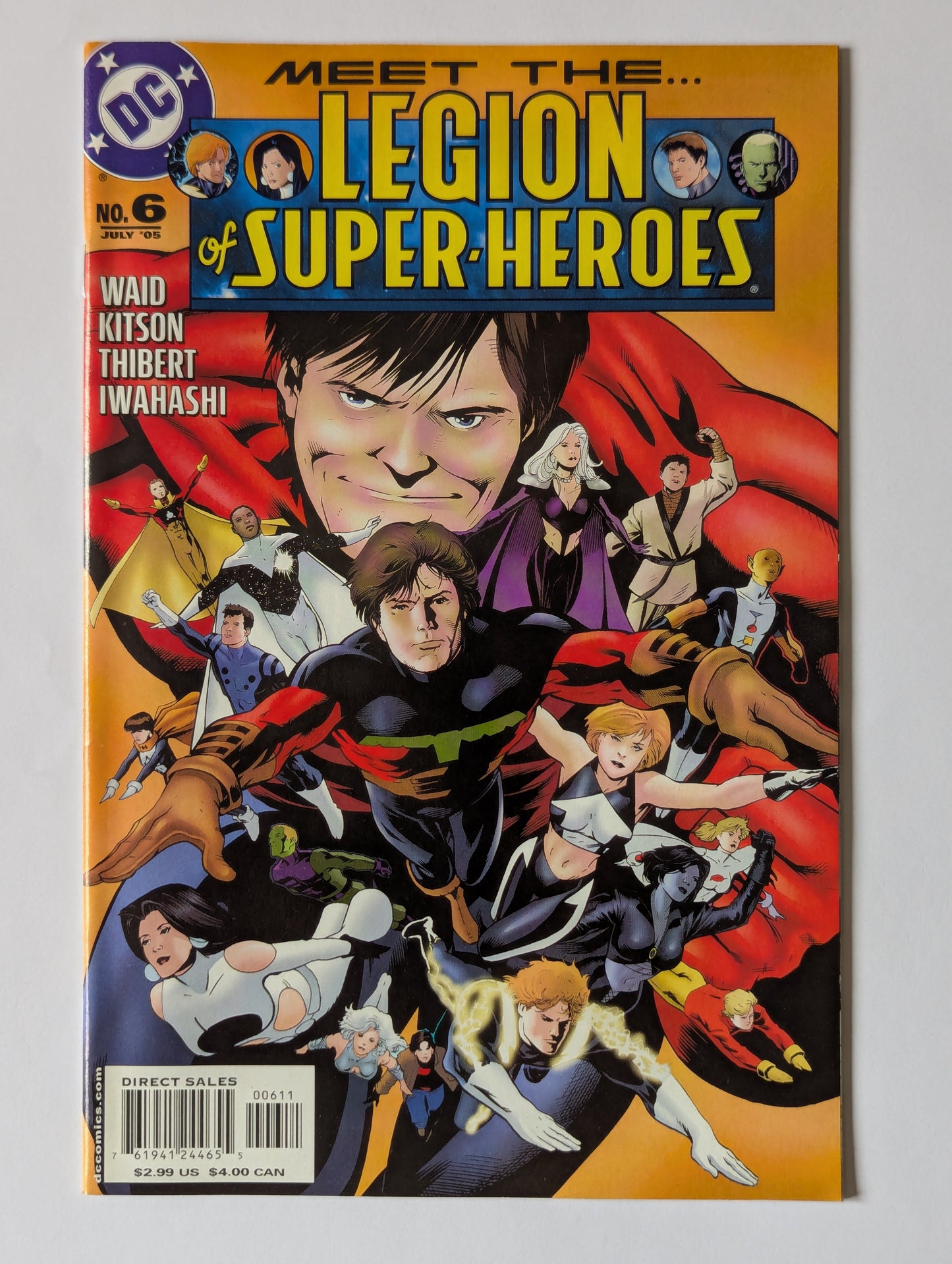 Supergirl and the Legion of Super-Heroes #6 DC Comic Book