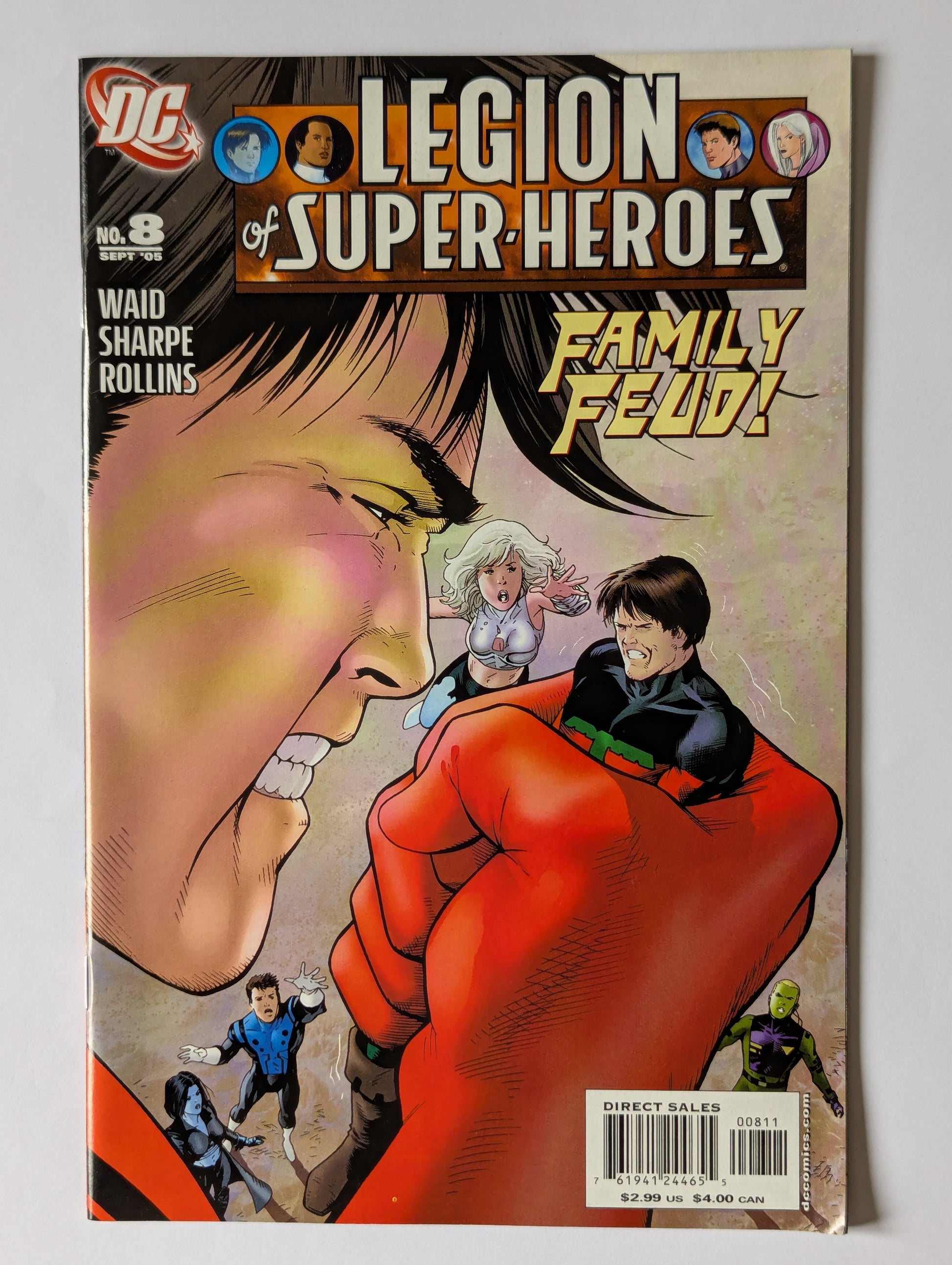 Supergirl and the Legion of Super-Heroes #8 DC Comic Book