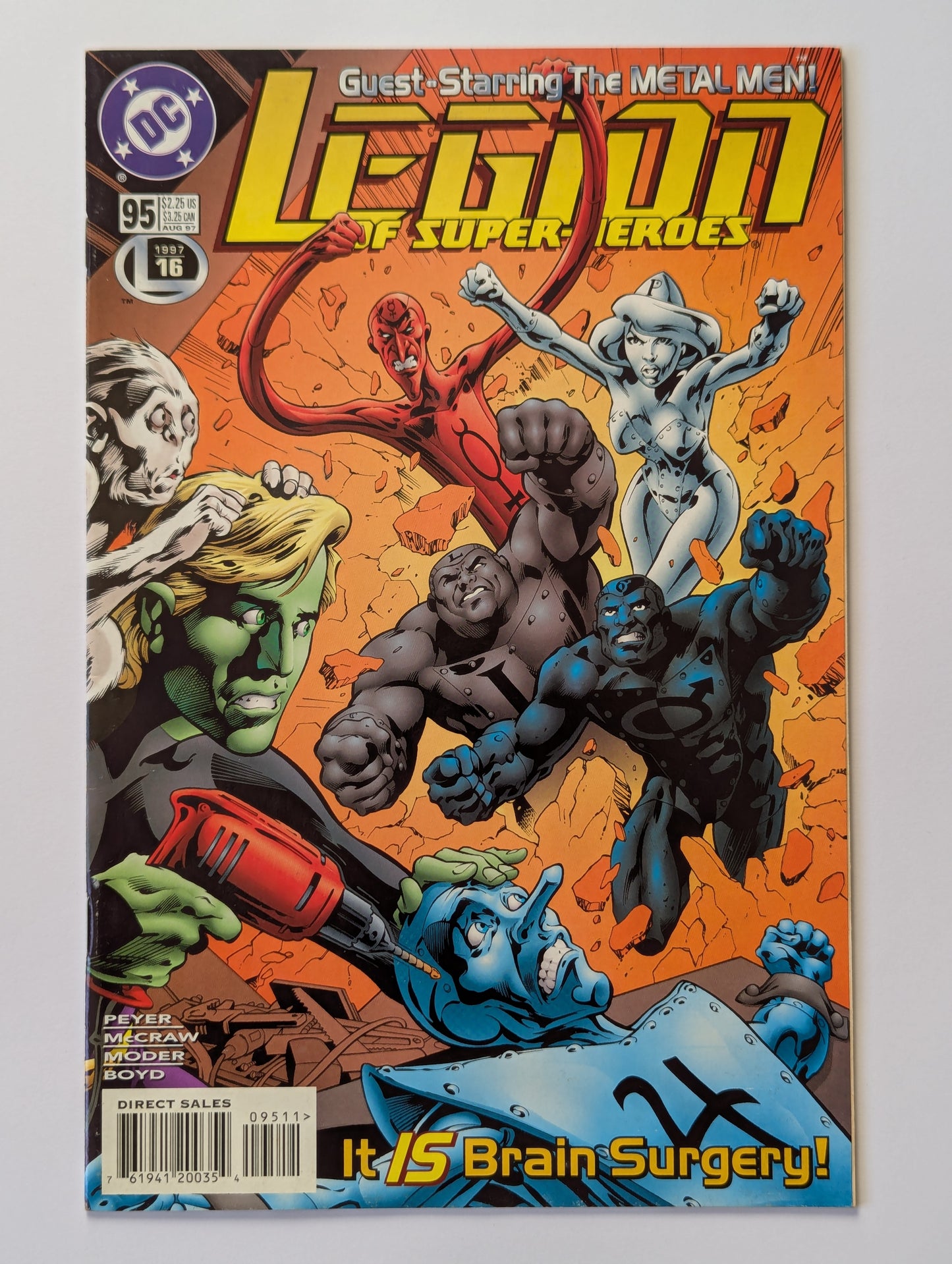 Legion of Superheroes #95 DC Comic Book
