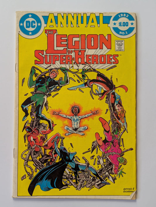 Legion of Super-Heroes Annual #1 DC Comic Book