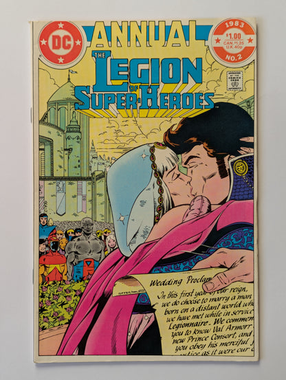 Legion of Super-Heroes Annual #2 DC Comic Book