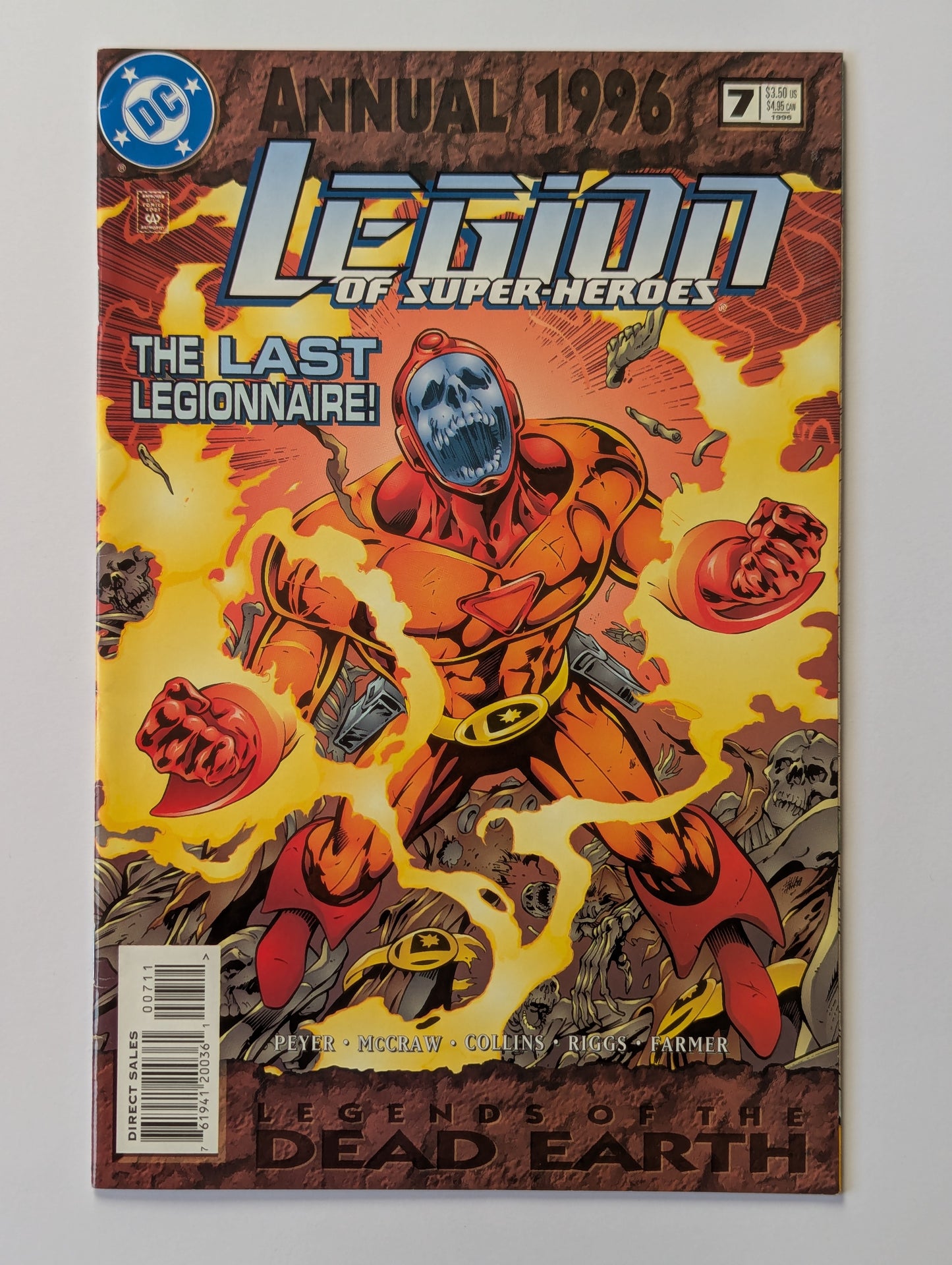 Legion of Super-Heroes Annual #7 DC Comic Book