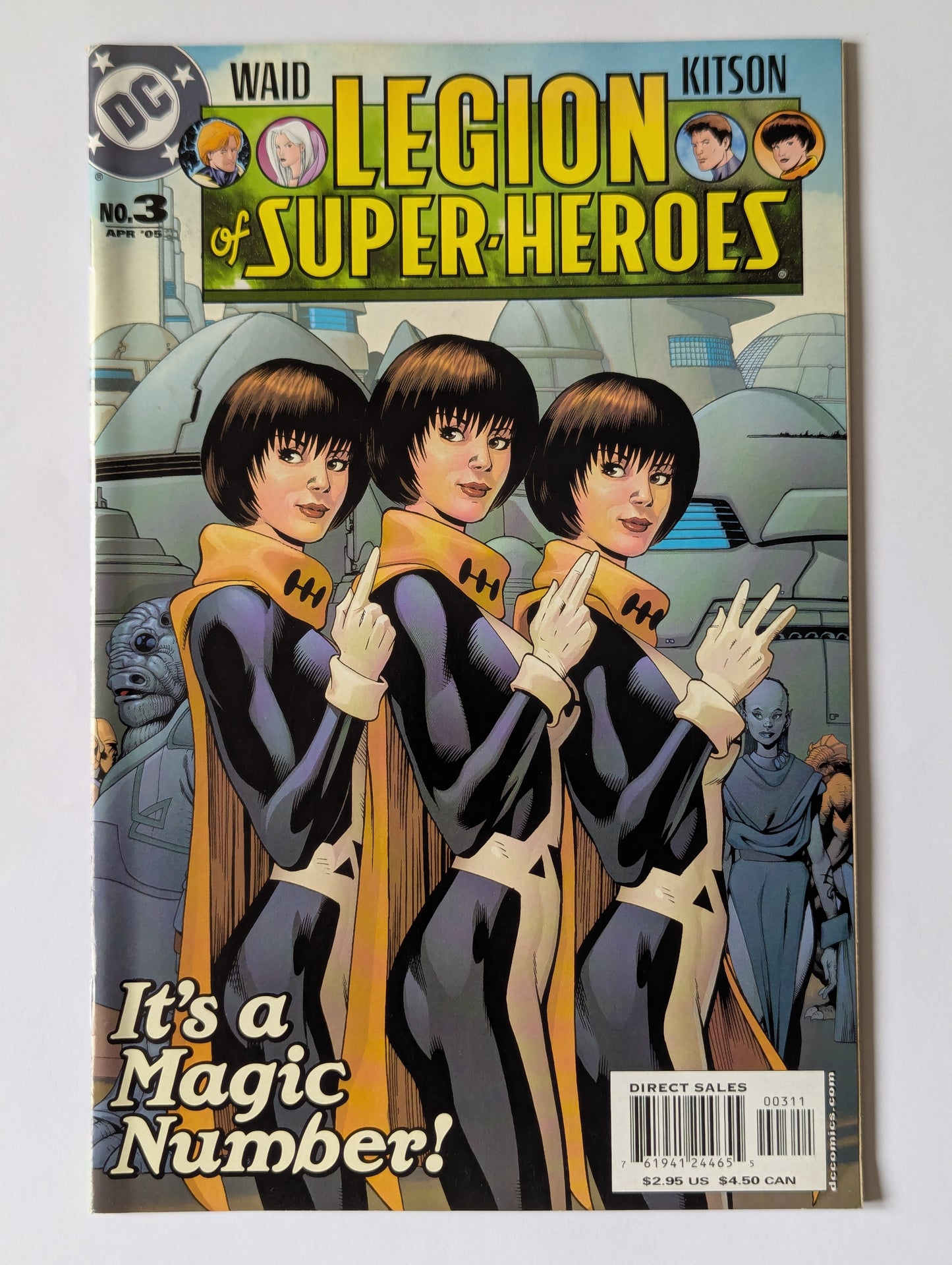 Supergirl and the Legion of Super-Heroes #3 DC Comic Book