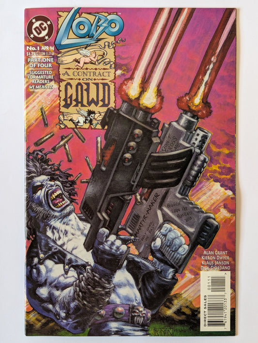 Lobo A Contract on Gawd #1 DC Comic Book