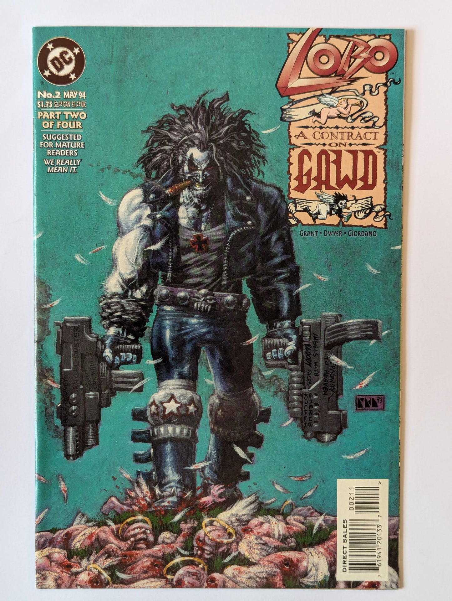 Lobo A Contract on Gawd #2 DC Comic Book