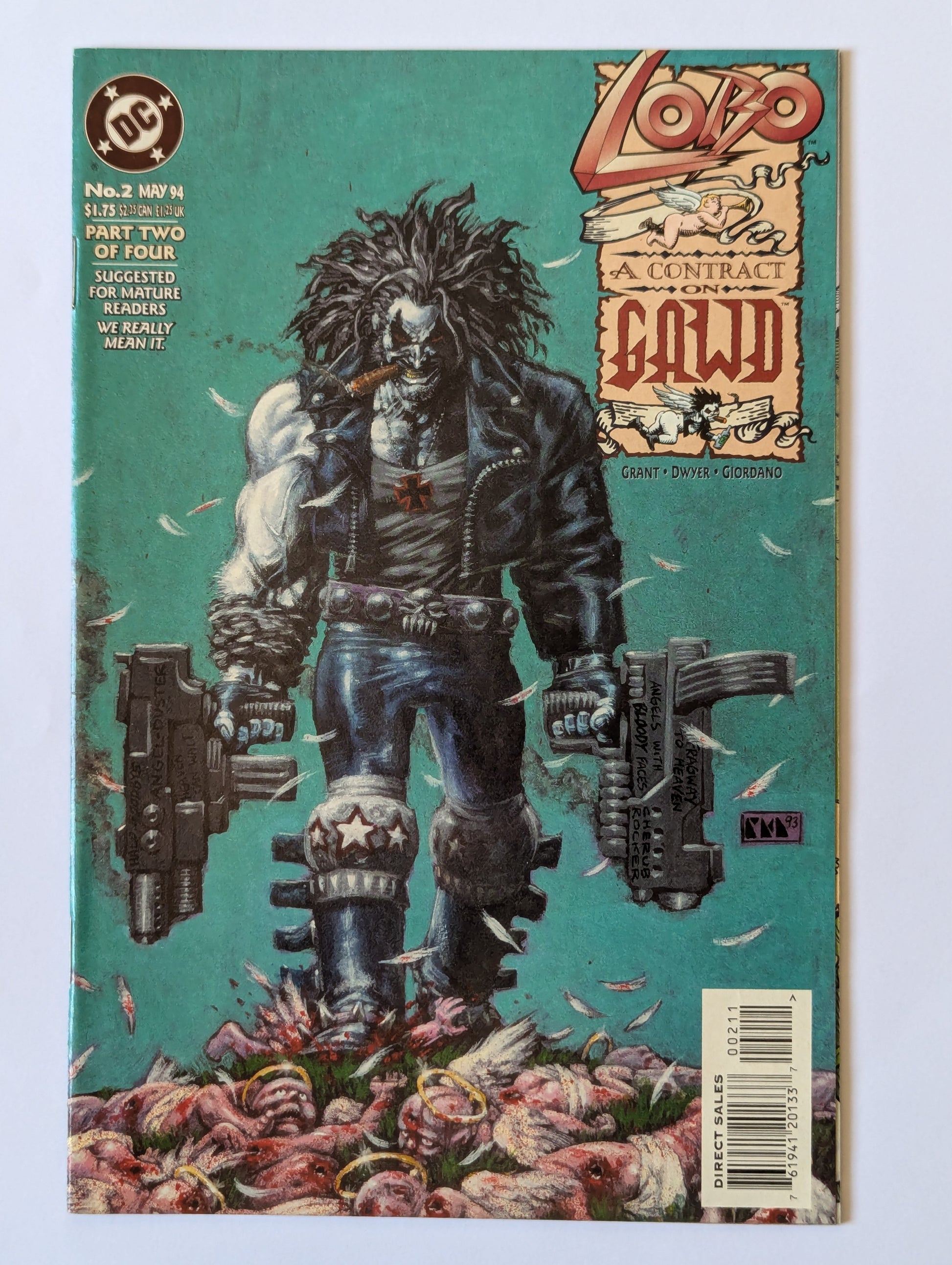 Lobo A Contract on Gawd #2 DC Comic Book
