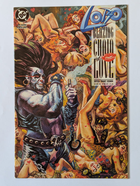 Lobo Blazing Chain Love #1 DC Comic Book