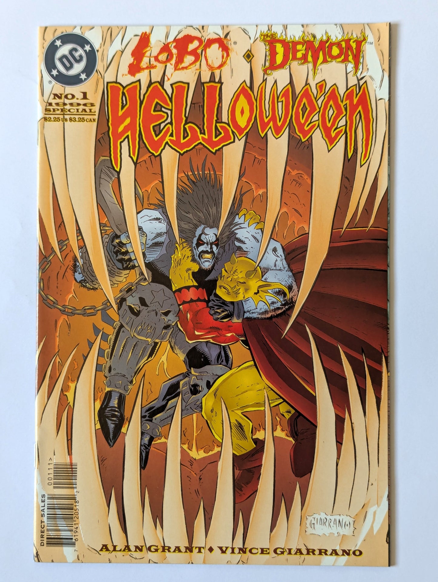 Lobo Demon Helloween #1 DC Comic Book