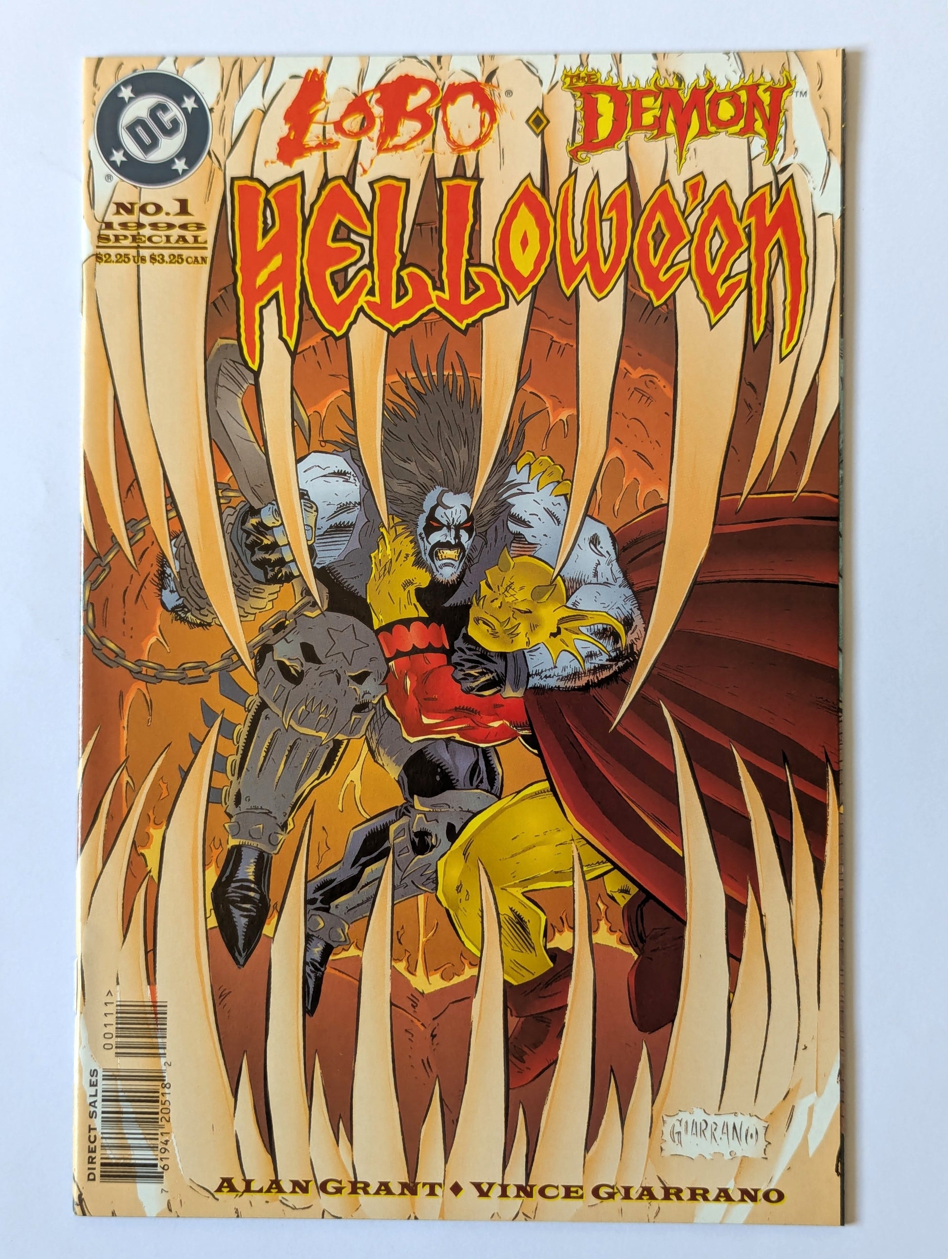 Lobo Demon Helloween #1 DC Comic Book