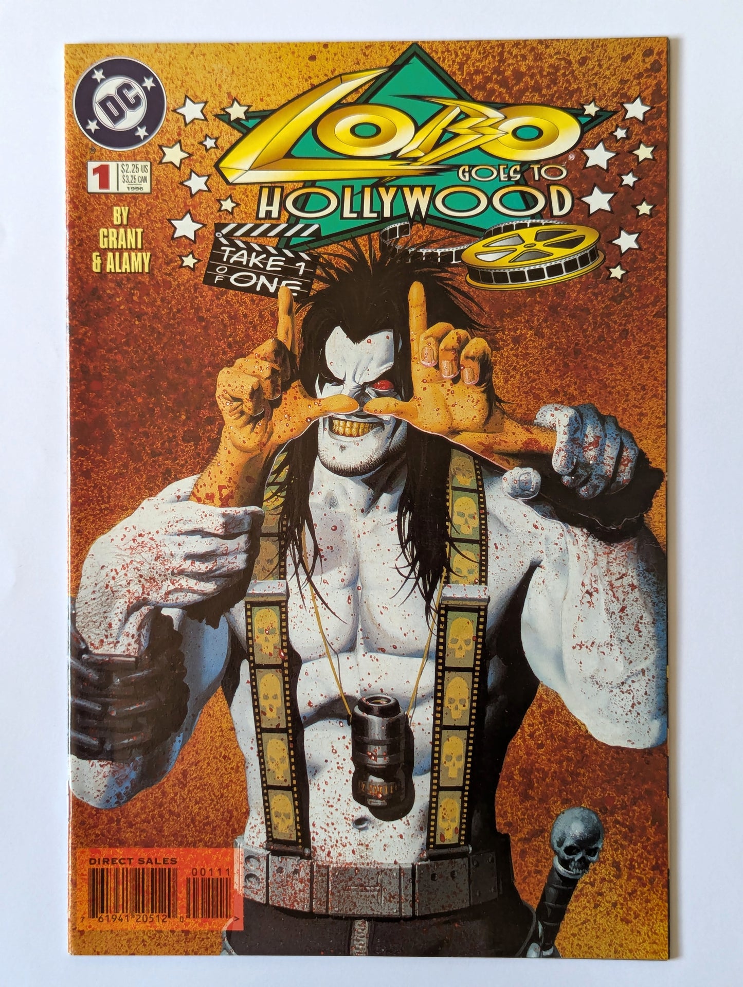 Lobo Goes to Hollywood #1 DC Comic Book