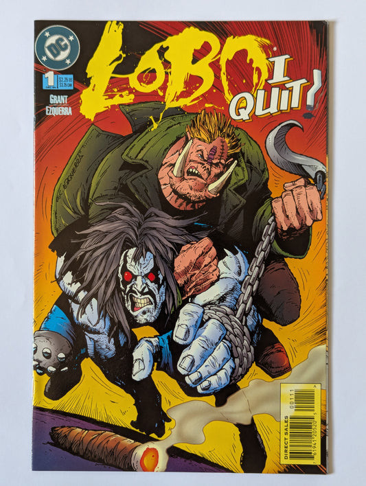 Lobo I Quit #1 DC Comic Book