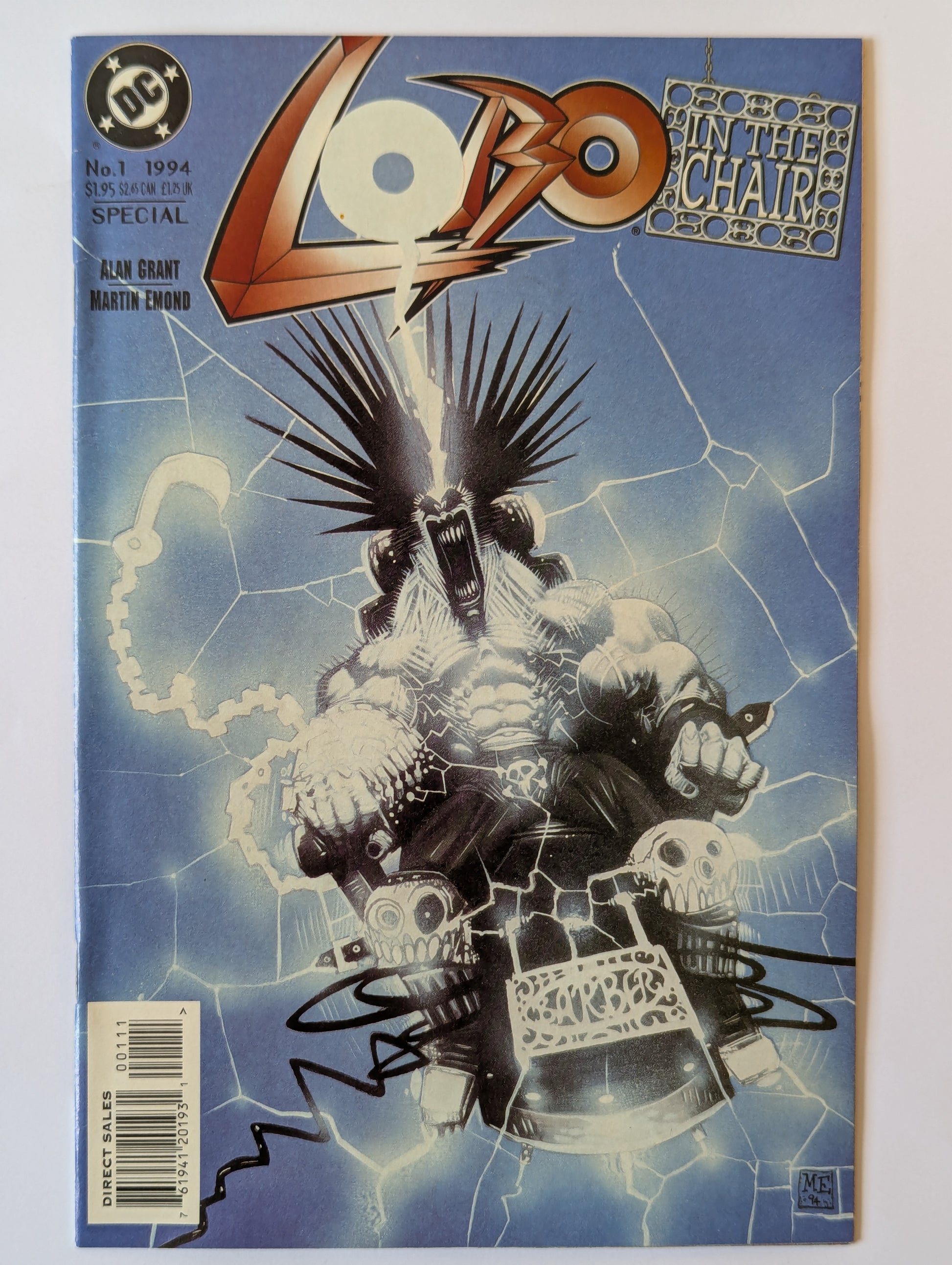 Lobo In the Chair #1 DC Comic Book