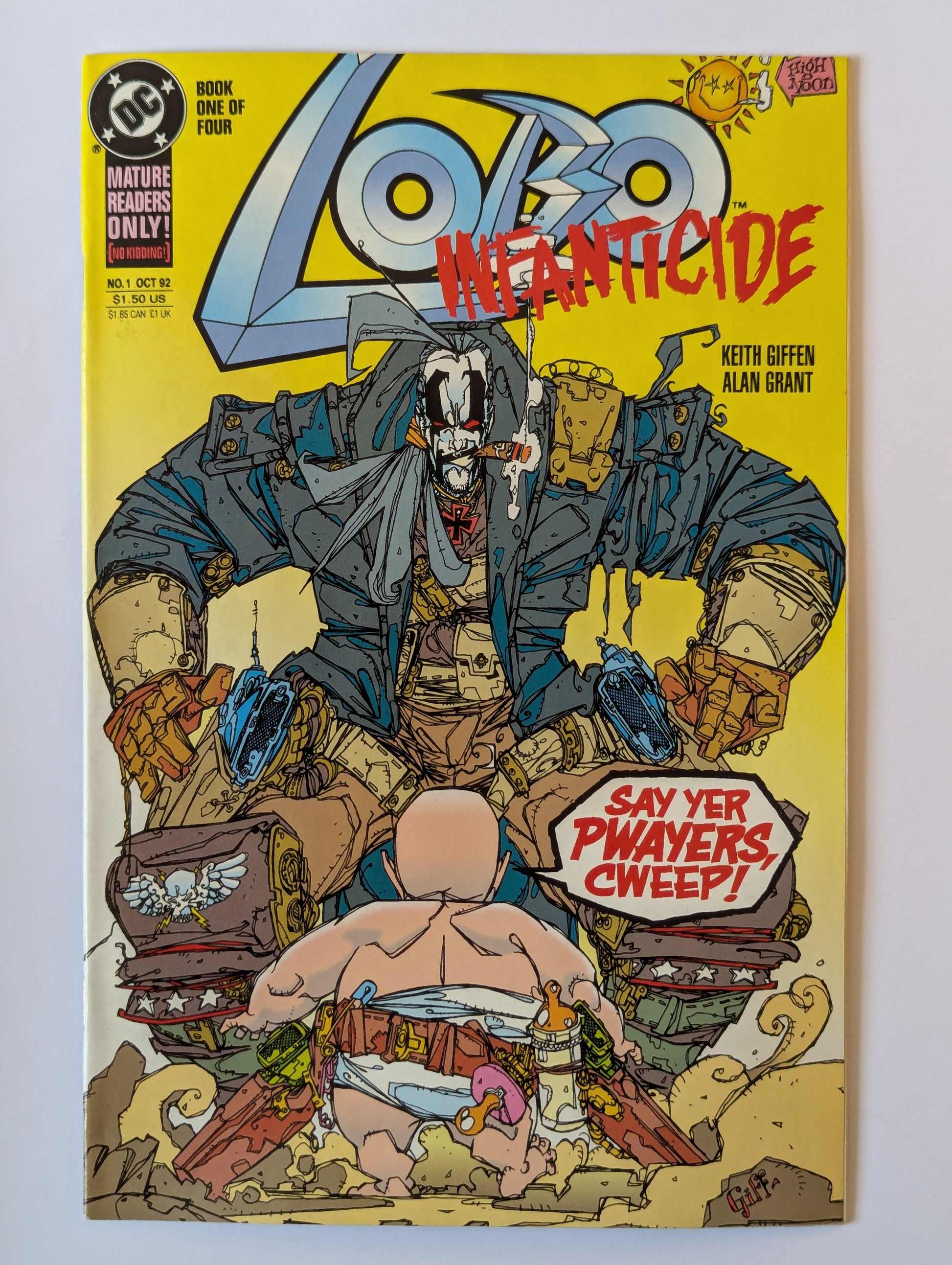 Lobo Infanticide #1 DC Comic Book