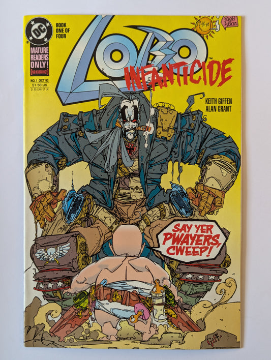 Lobo Infanticide #1 DC Comic Book