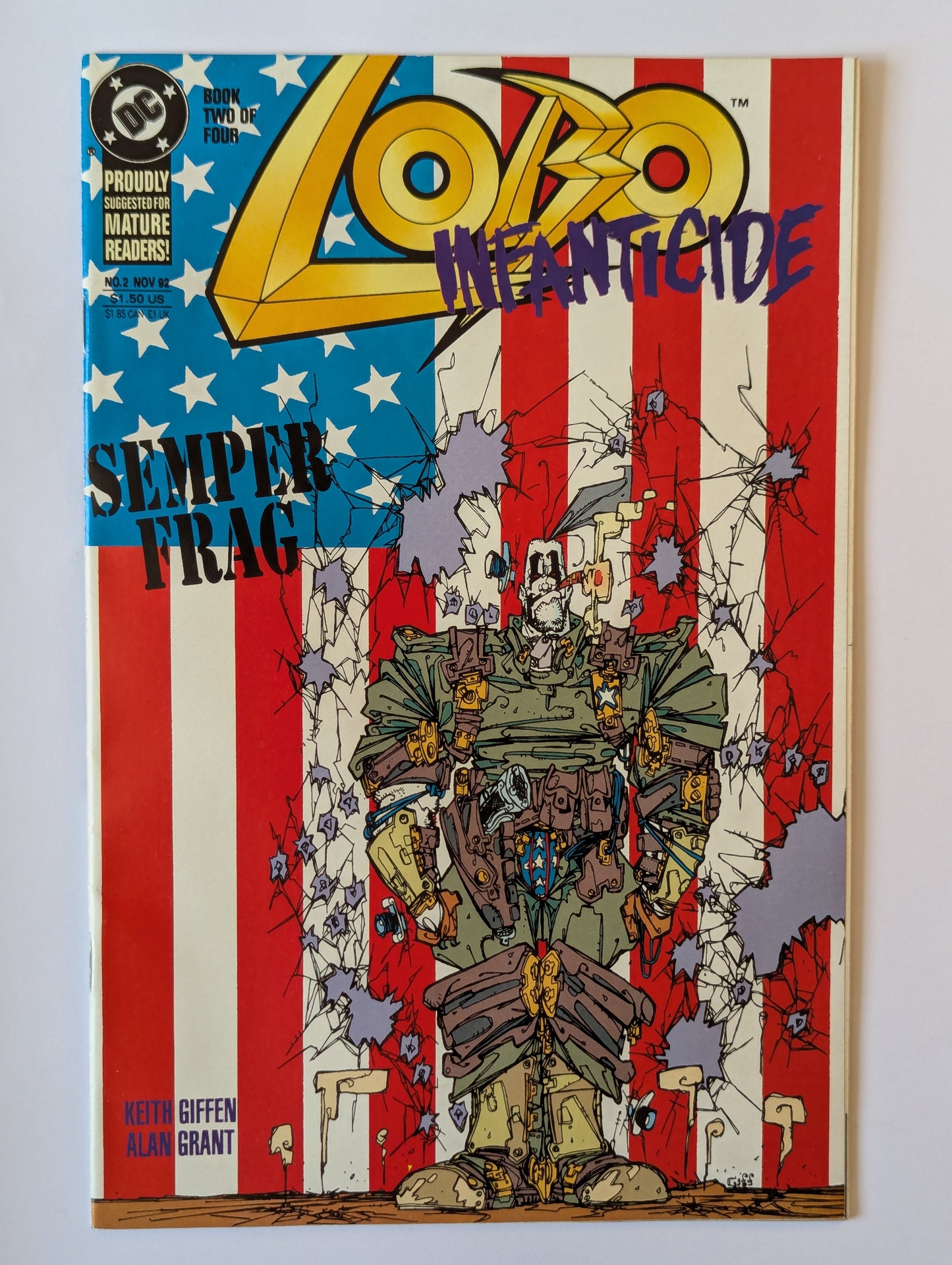 Lobo Infanticide #2 DC Comic Book
