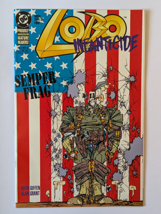 Lobo Infanticide #2 DC Comic Book