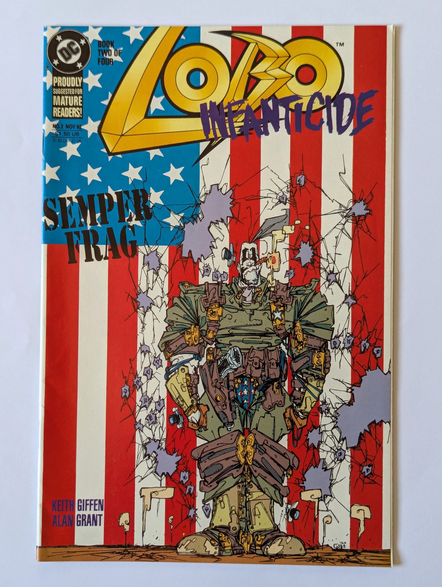 Lobo Infanticide #2 DC Comic Book