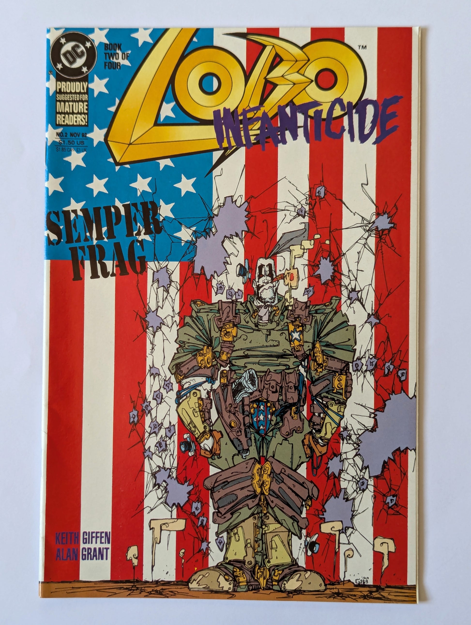 Lobo Infanticide #2 DC Comic Book