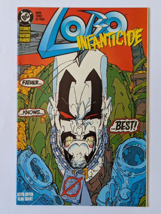 Lobo Infanticide #3 DC Comic Book