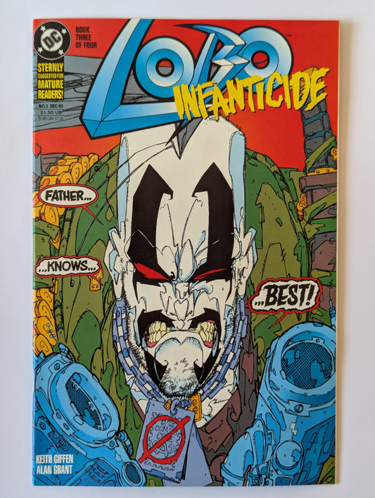 Lobo Infanticide #3 DC Comic Book