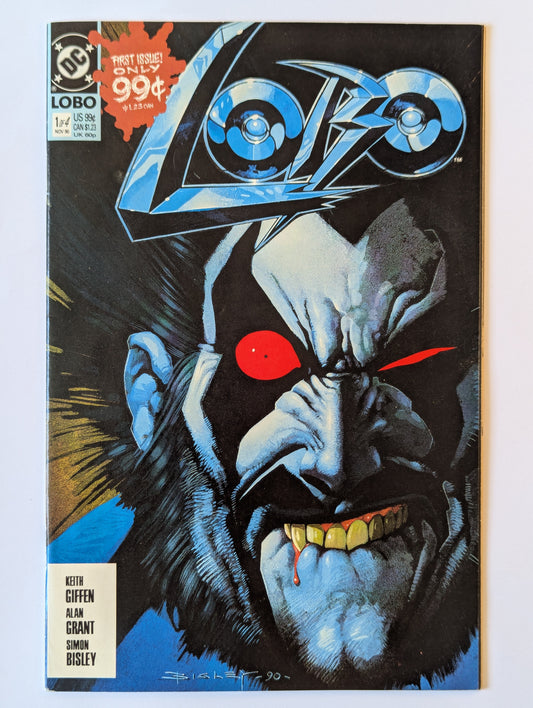 Lobo Limited Series #1 DC Comic Book