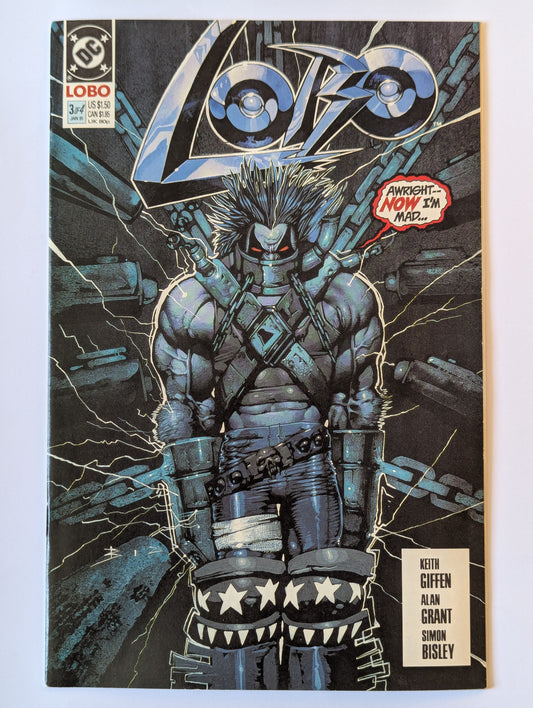 Lobo Limited Series #3 DC Comic Book