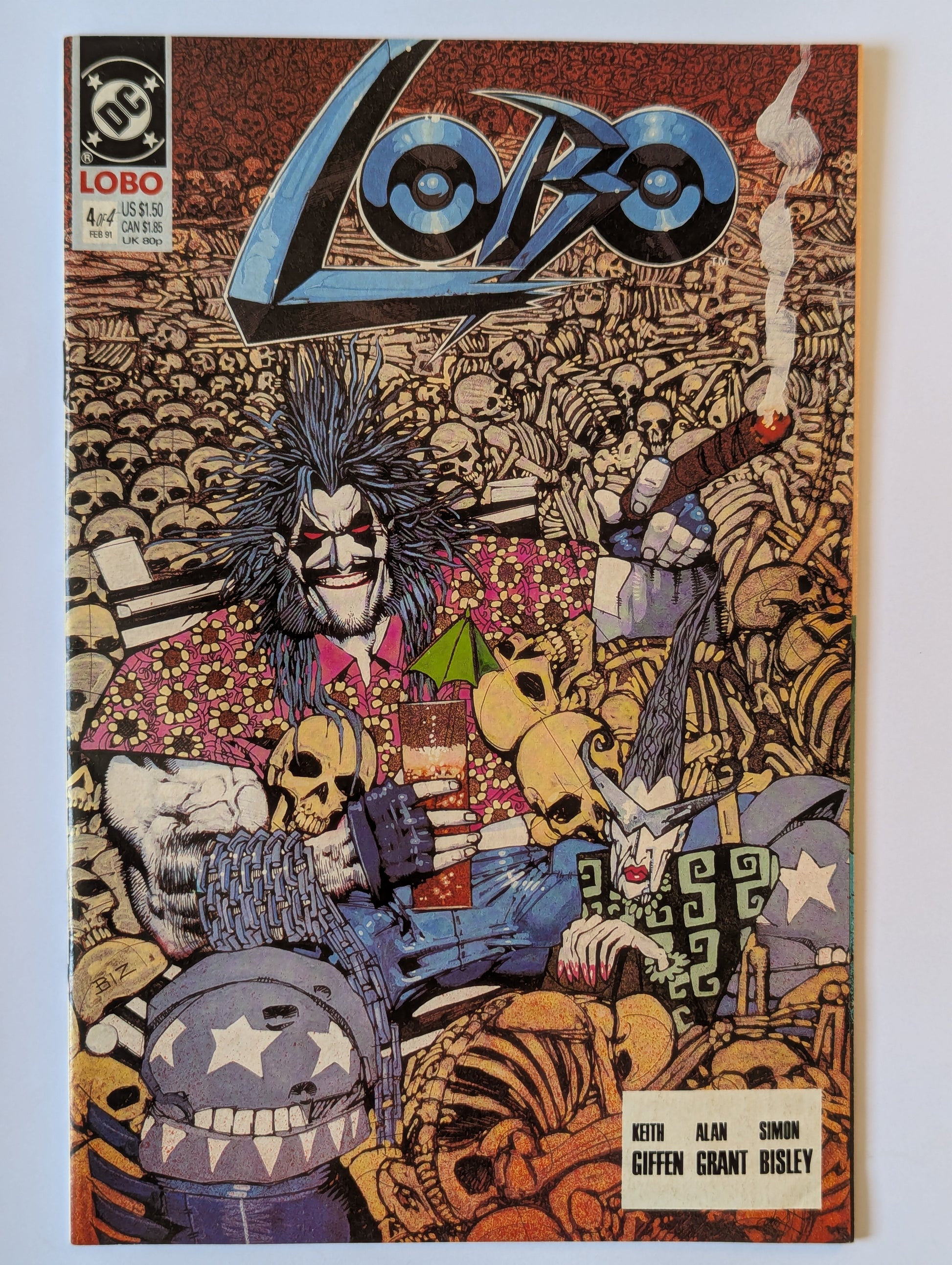 Lobo Limited Series #4 DC Comic Book