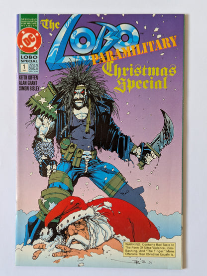Lobo Paramilitary Christmas Special #1 DC Comic Book