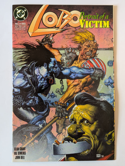 Lobo Portrait of a Victim #1 DC Comic Book