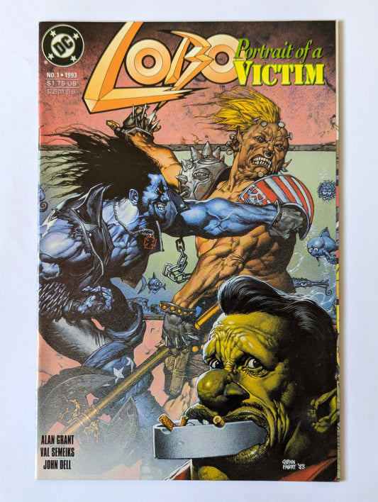 Lobo Portrait of a Victim #1 DC Comic Book