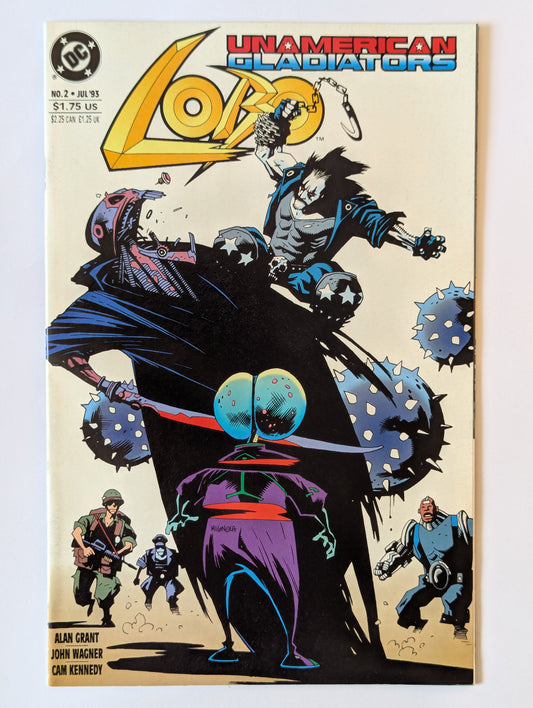 Lobo Unamerican Gladiators #2 DC Comic Book