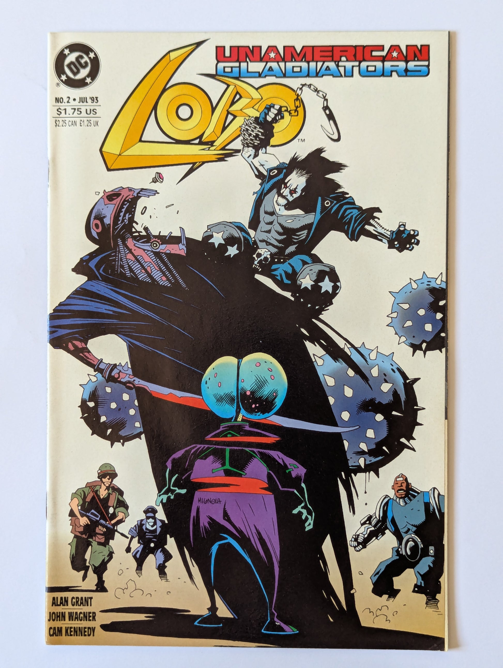 Lobo Unamerican Gladiators #2 DC Comic Book
