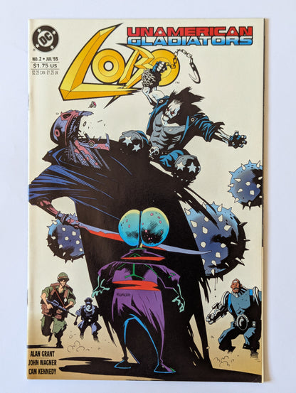 Lobo Unamerican Gladiators #2 DC Comic Book