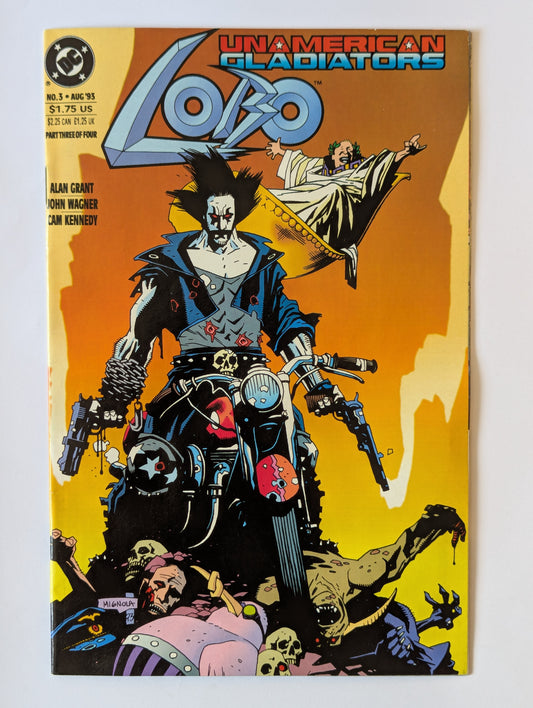 Lobo Unamerican Gladiators #3 DC Comic Book
