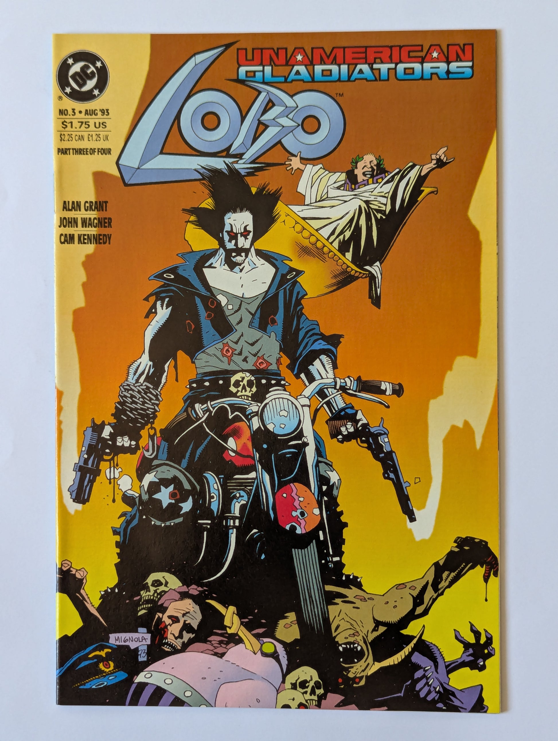 Lobo Unamerican Gladiators #3 DC Comic Book