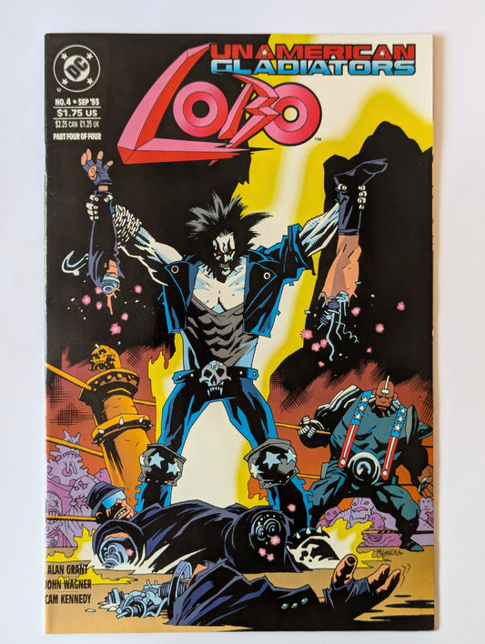 Lobo Unamerican Gladiators #4 DC Comic Book