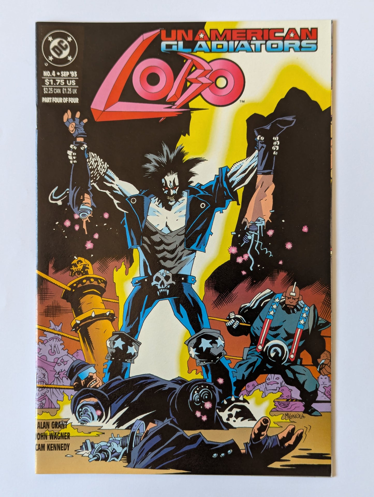 Lobo Unamerican Gladiators #4 DC Comic Book