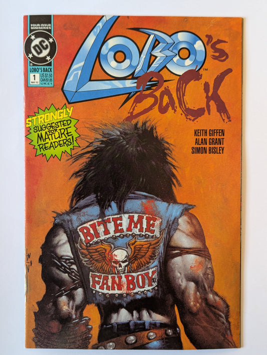 Lobo's Back #1 DC Comic Book