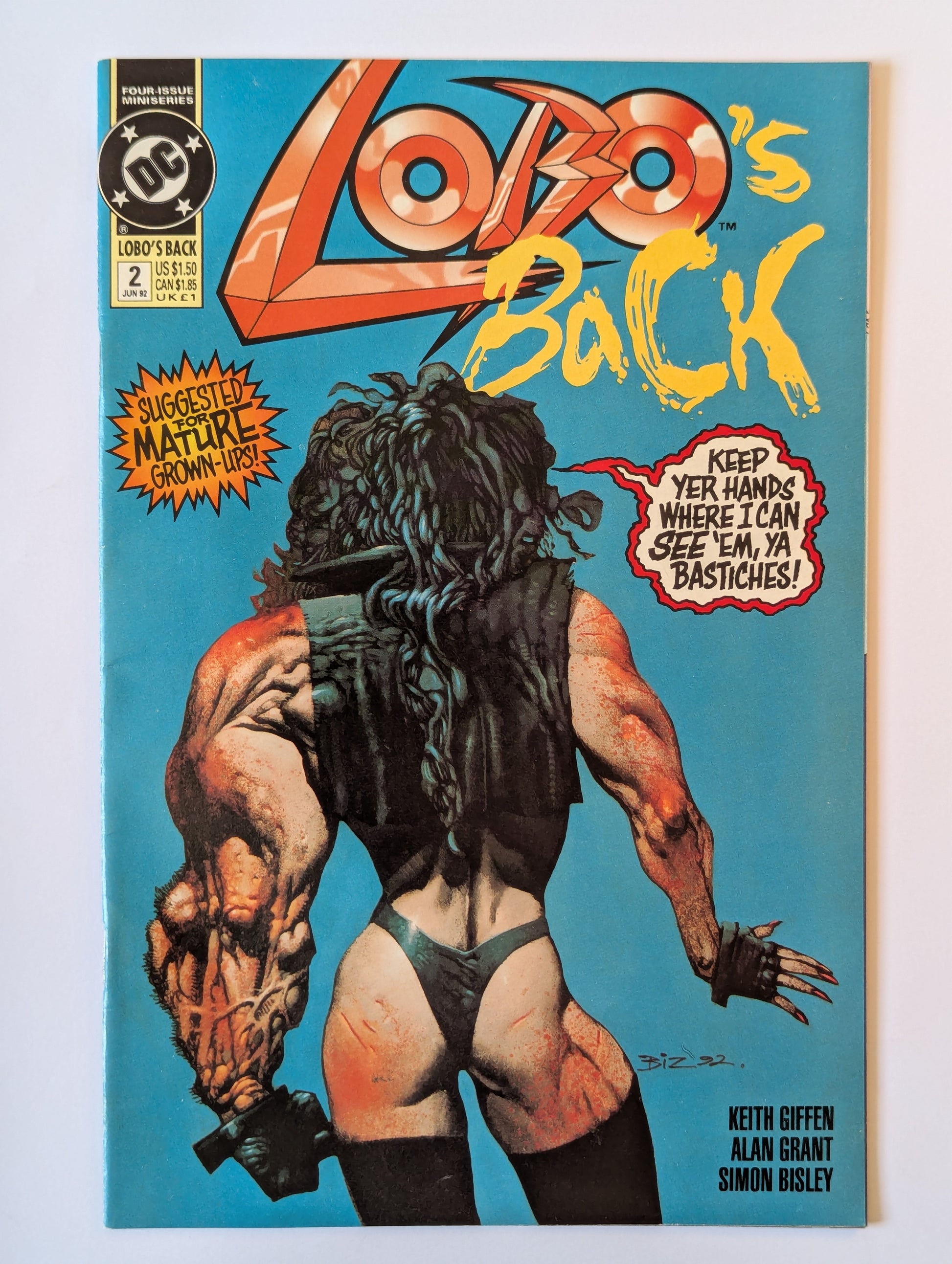 Lobo's Back #2 DC Comic Book