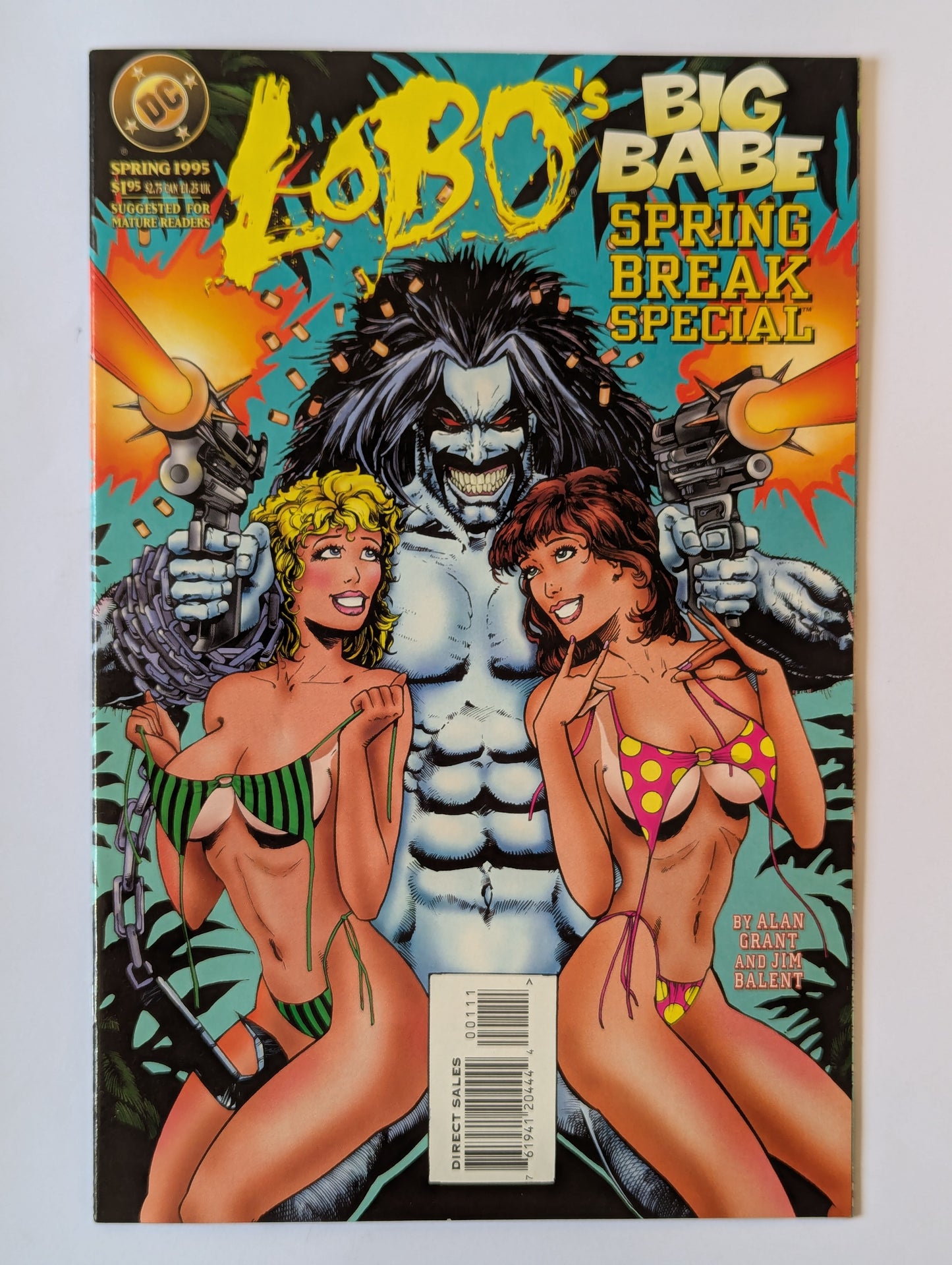 Lobo's Big Babe Spring Break Special #1 DC Comic Book