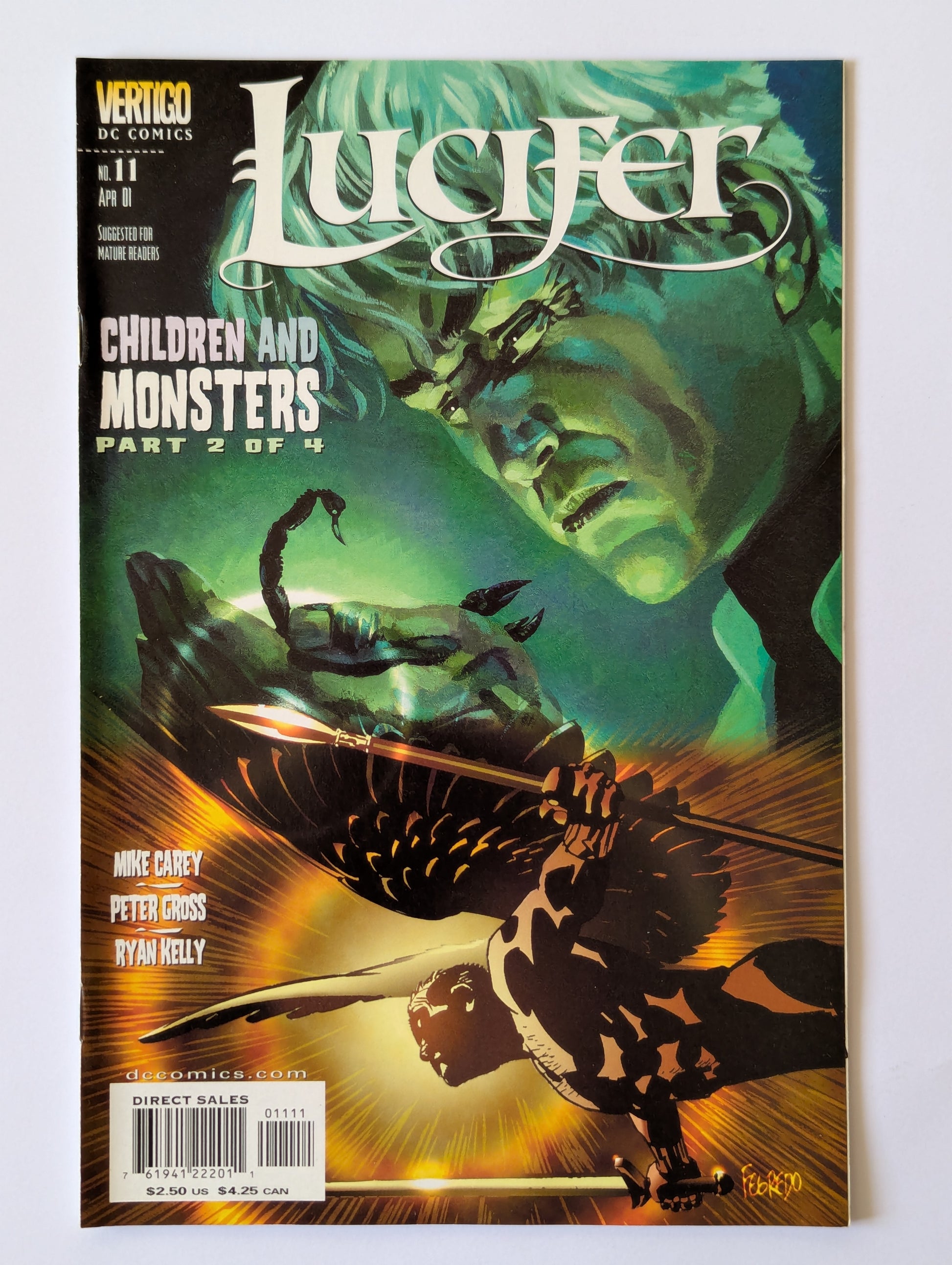 Lucifer #11 DC Vertigo Comic Book