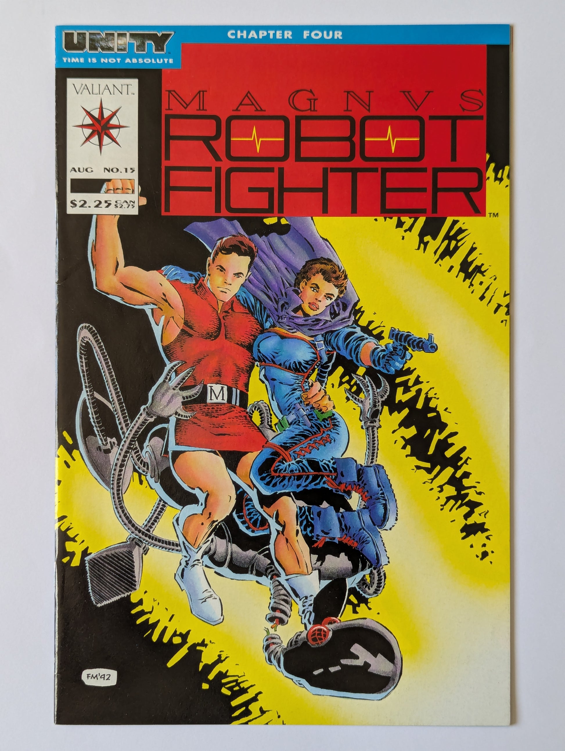 Magnus Robot Fighter #15 Valiant Comic Book