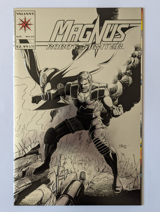 Magnus Robot Fighter #25 Valiant Comic Book