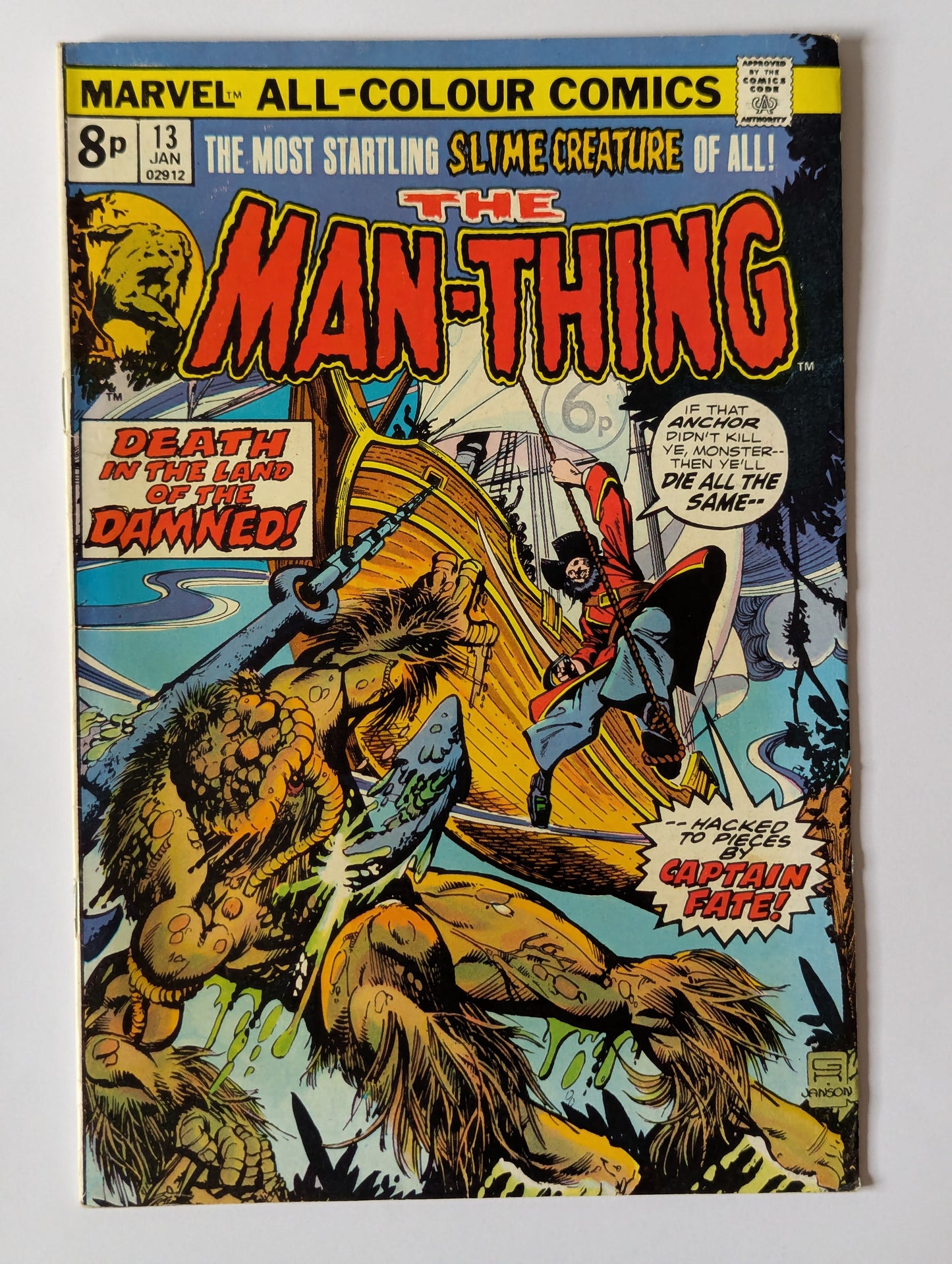 Man-Thing #13 Marvel Comic Book