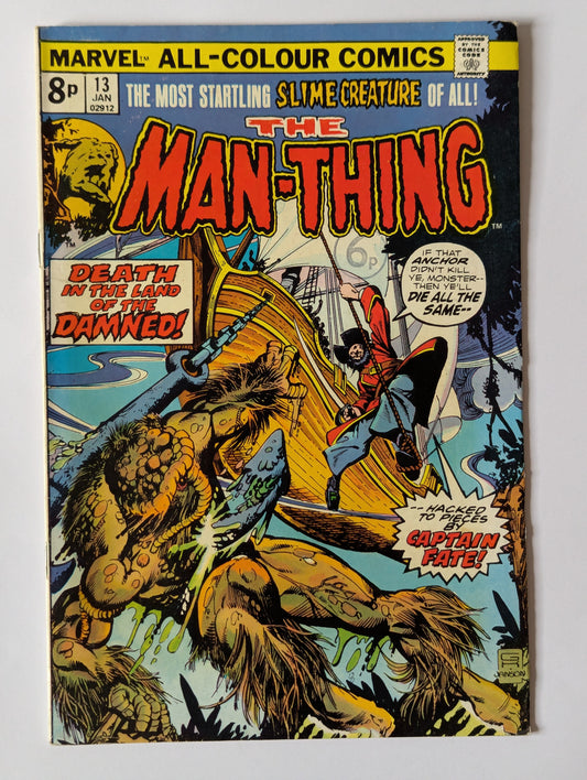 Man-Thing #13 Marvel Comic Book