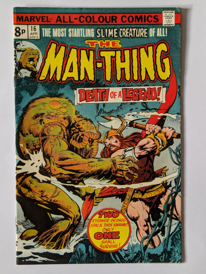 Man-Thing #17 Marvel Comic Book